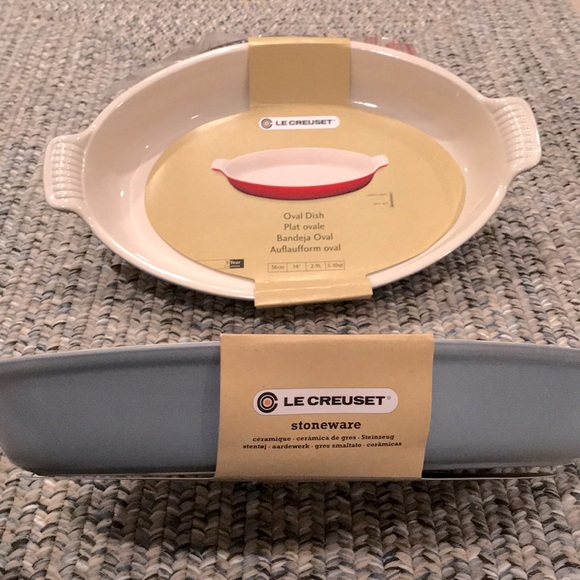 Le Creuset Other - Le Creuset 3.10qt Oval Dish. Mineral Blue. New